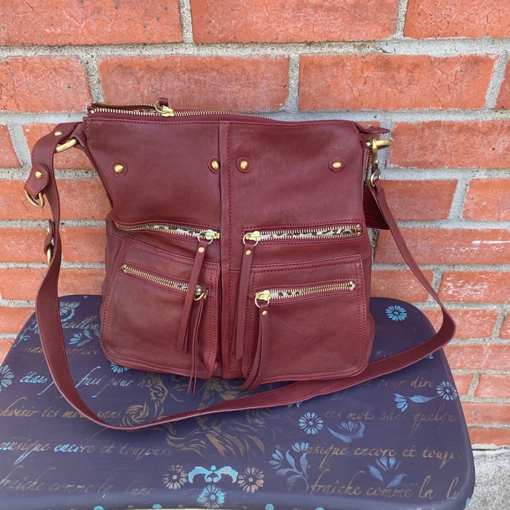 Sorial New York leather handbag